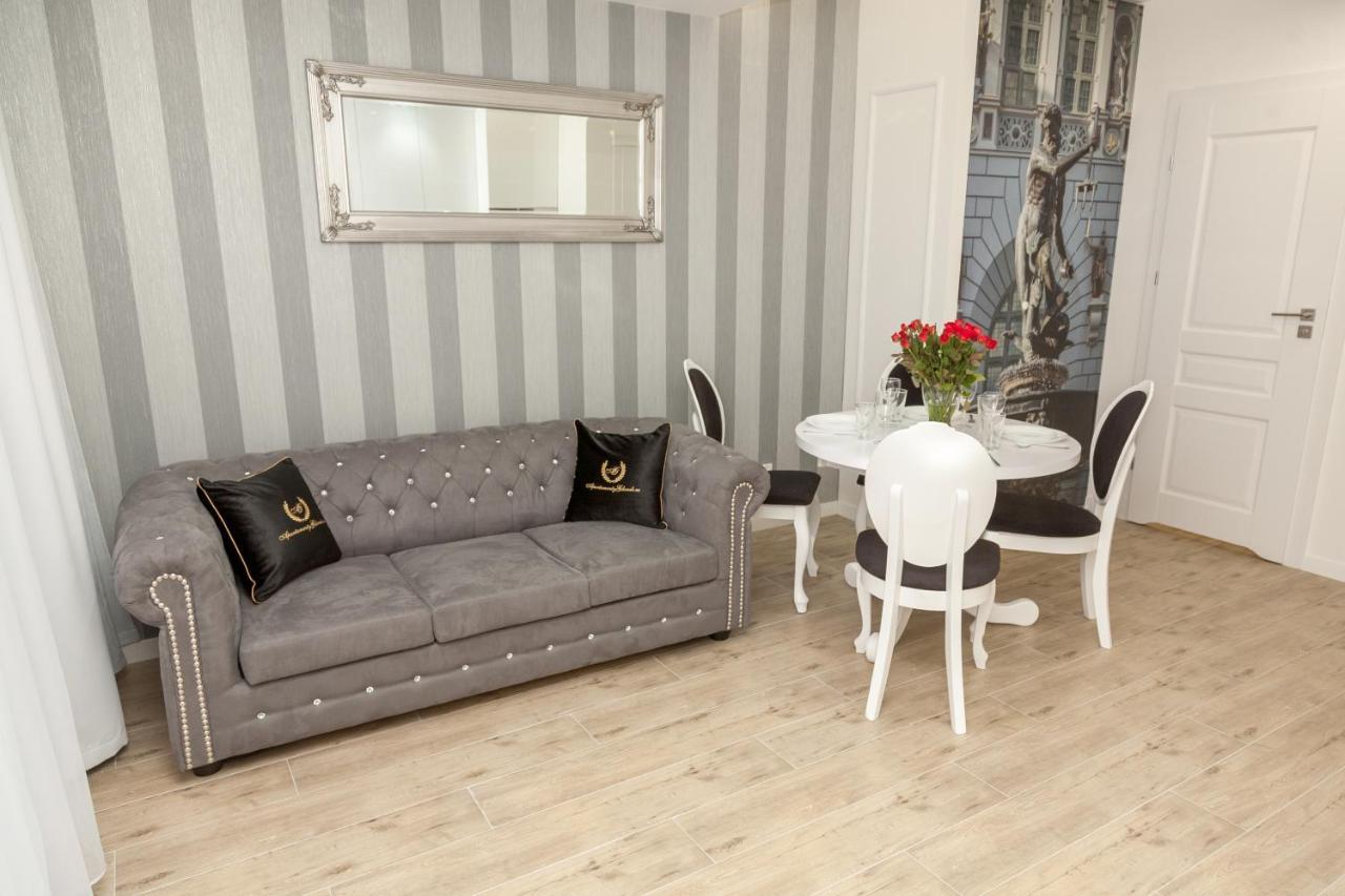 Apartamenty Gdansk Eu - Angielska Grobla Old Town Gdansk Sw Barbary 11 Eksteriør billede